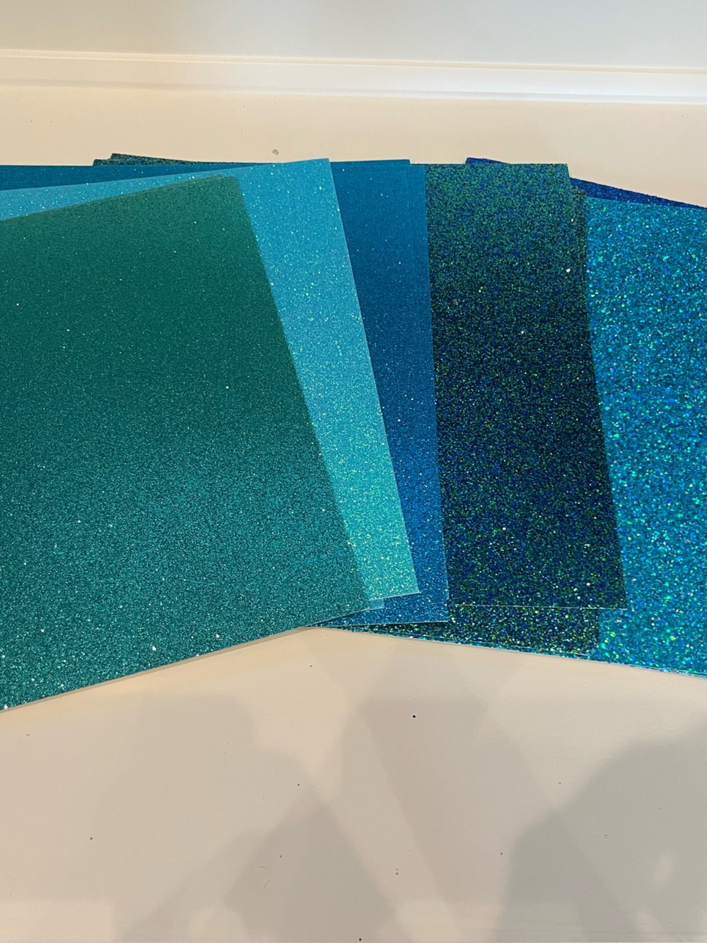 Glitter Cardstock 20 Piece Bundle